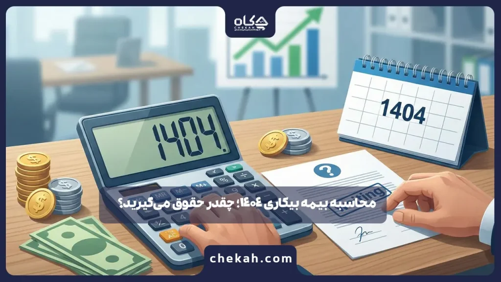 محاسبه بیمه بیکاری 1404؛ چقدر حقوق می‌گیرید؟