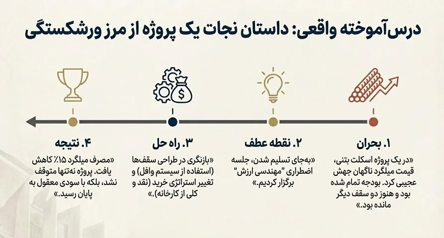 راه نجات یک پروژه از مرز ورشکستگی