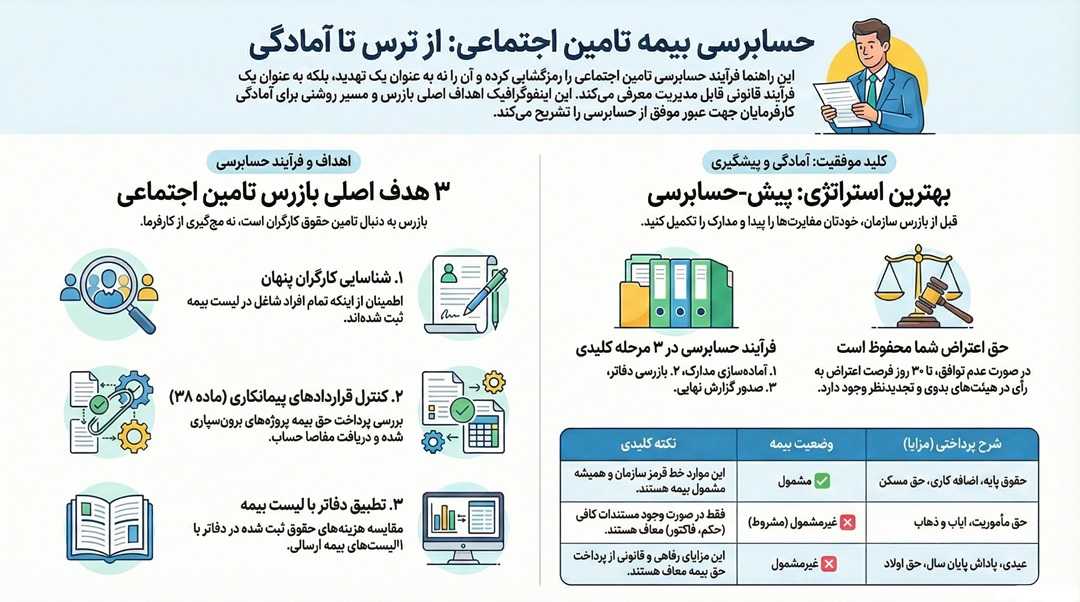 حسابرسی بیمه تامین اجتماعی