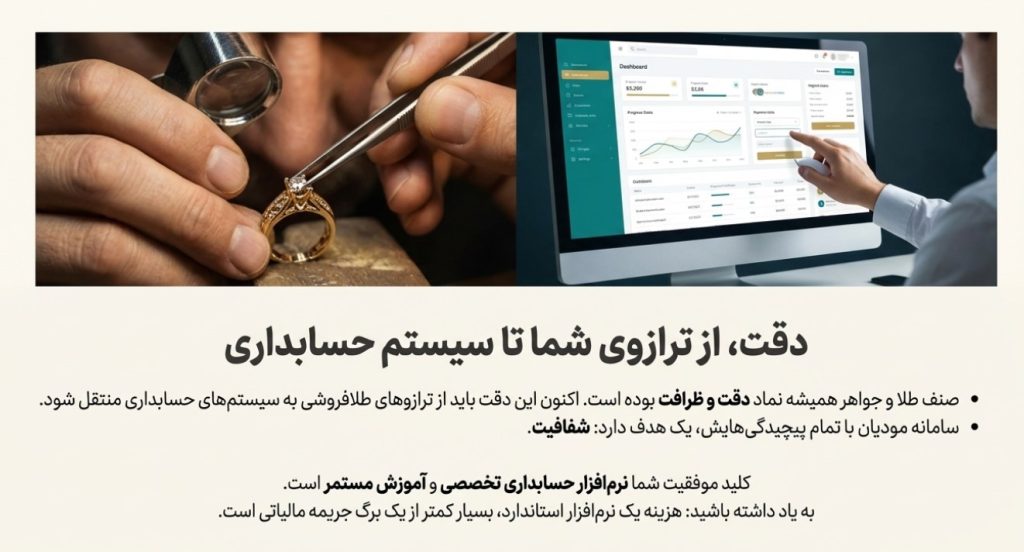 آموزش سامانه مودیان برای طلا فروشان