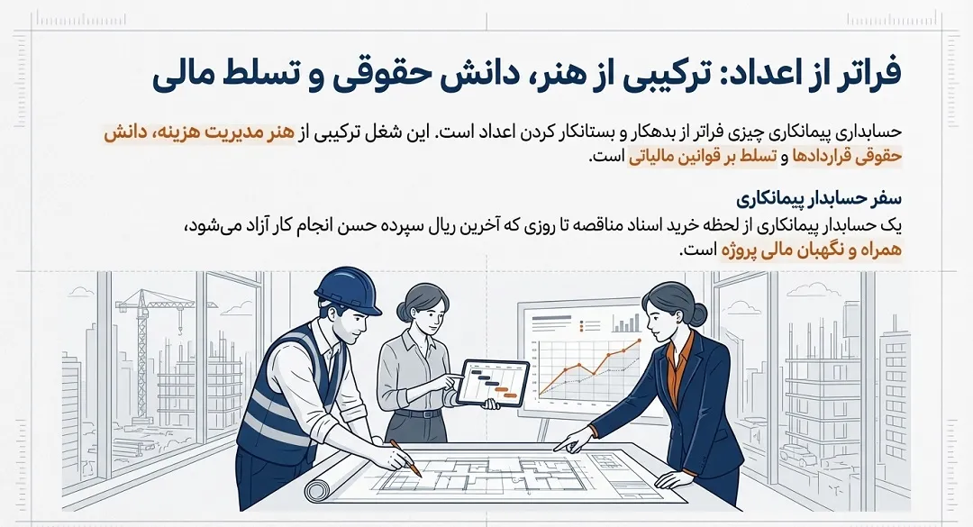 وظایف حسابدار پیمانکاری