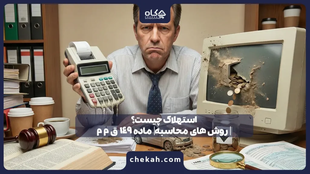 استهلاک چیست؟| روش های محاسبه| ماده 149 ق م م
