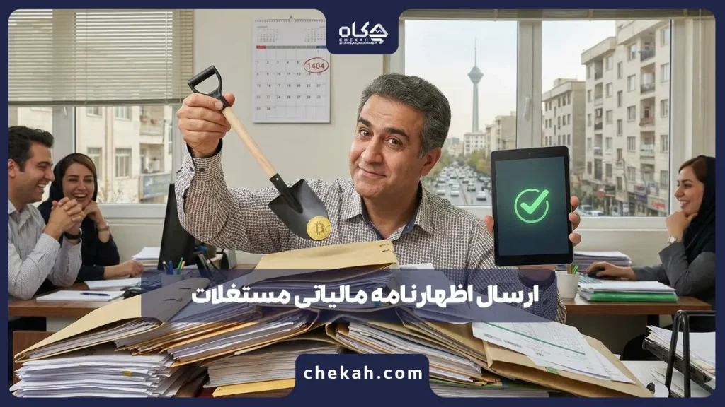 ارسال اظهارنامه مالیاتی مستغلات ۱۴۰۴ ؛ (ترفندهای معافیت و فرار از جریمه + آموزش گام به گام )