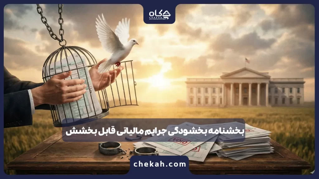 بخشنامه بخشودگی جرایم مالیاتی قابل بخشش
