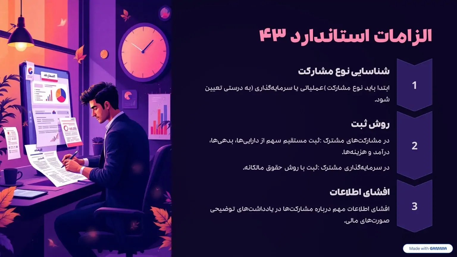 الزامات استاندارد ۴۳