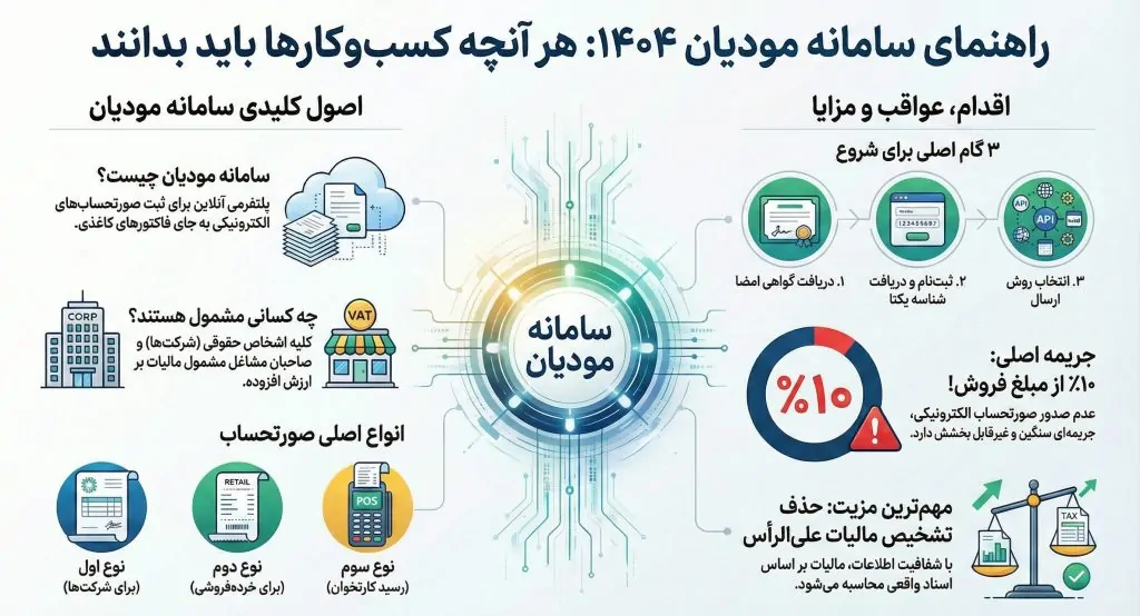 سامانه مودیان چیست