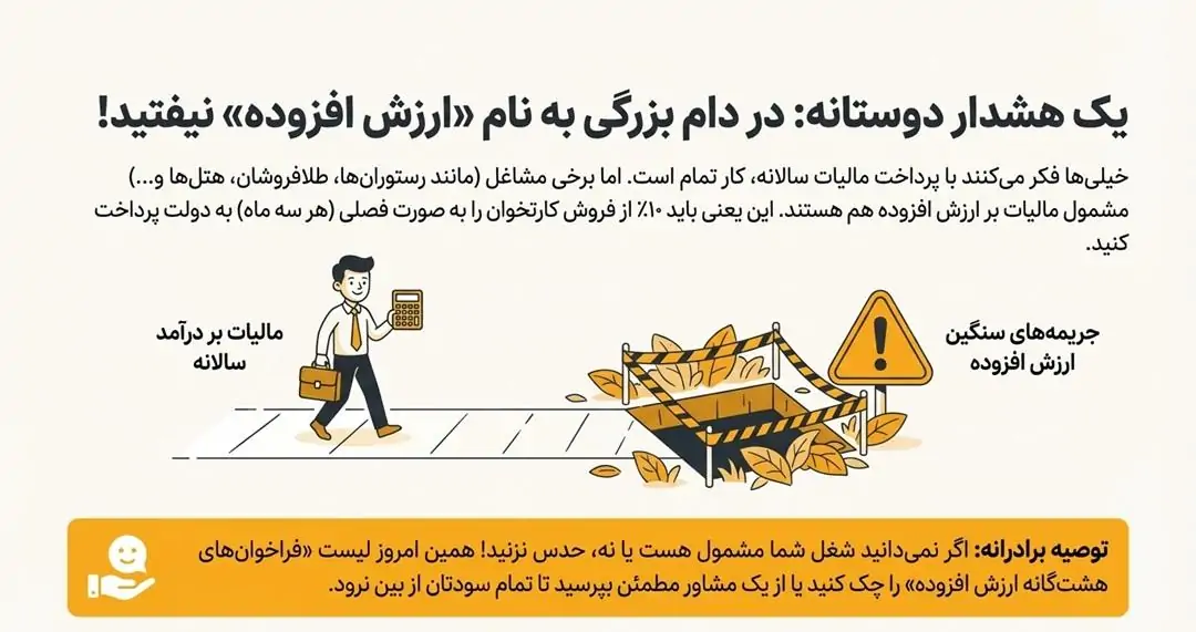 یک هشدار دوستانه: دامِ بزرگی به نام «ارزش افزوده» را فراموش نکنید!