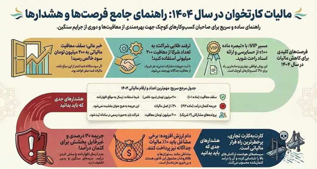 مالیات کارتخوان 1404