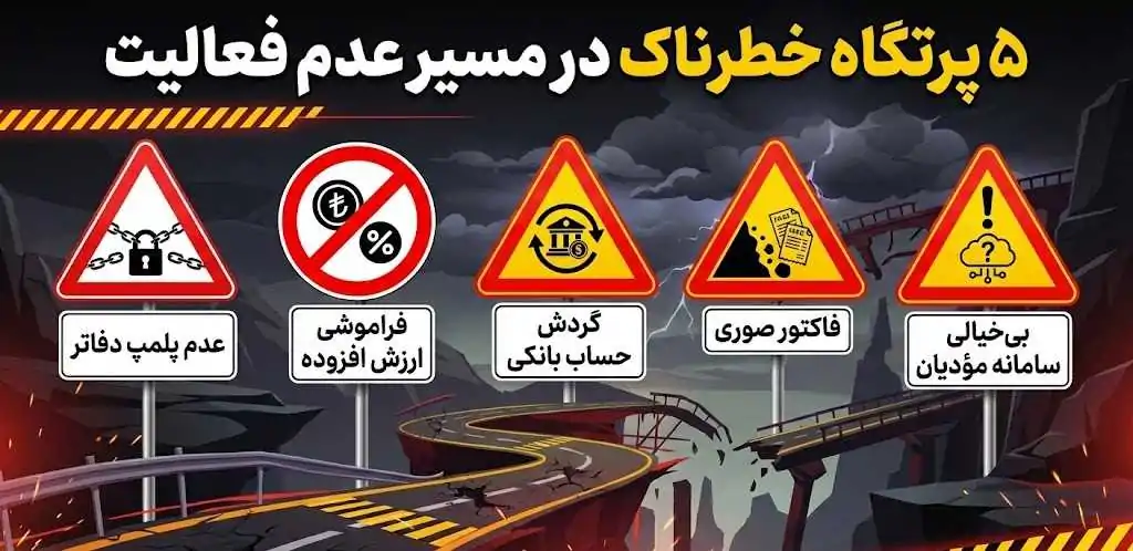 دام خطرناک که شرکت غیرفعال را به خاک سیاه مینشاند!